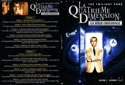 Jaquette Dvd De La Quatrieme Dimension Saison 1 Vol 1 Cinéma Passion