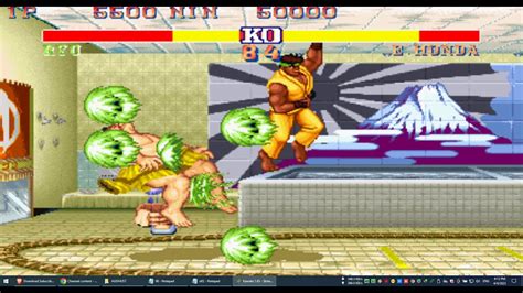 Street Fighter 2 Super Green RYU Play Through YouTube