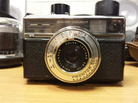 Voigtländer Vitessa 500 AE Compact Camera 1966