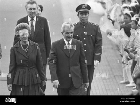 Ceausescu couple Black and White Stock Photos & Images - Alamy