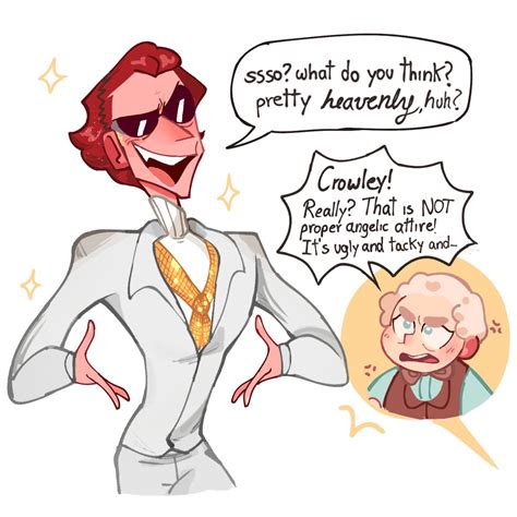 Aneh CROWLEY S 1 BULLY On X Good Omens Book Batman Vs Joker Cute Gay