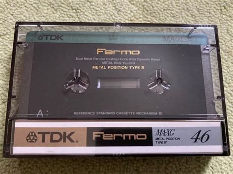 Yahoo オークション TDK カセットテープ メタルテープ MA XG Fermo 46