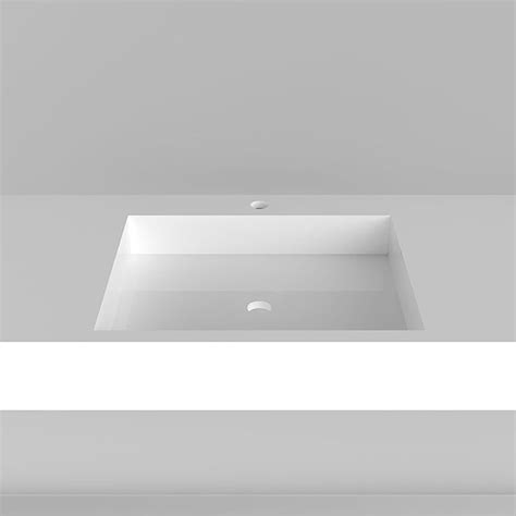 Wall Mounted Washbasin Square On Measure Technova S R L