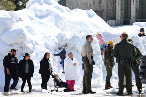 CA buried in snow as trapped residents brace for more winter storms