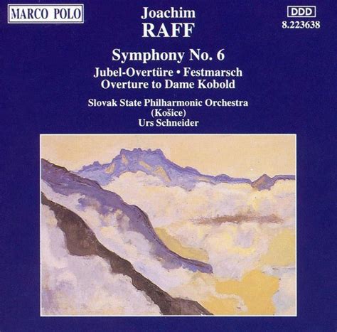 Joachim Raff Symphony No Overtures Urs Peter Schneider Cd