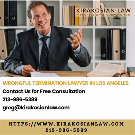 Los Angeles County Wrongful Termination Attorney Los Angeles County