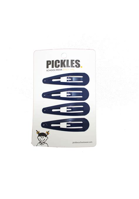 Galilee Metal Hair Clips 4 Pack Shop At Pickles Schoolwear School