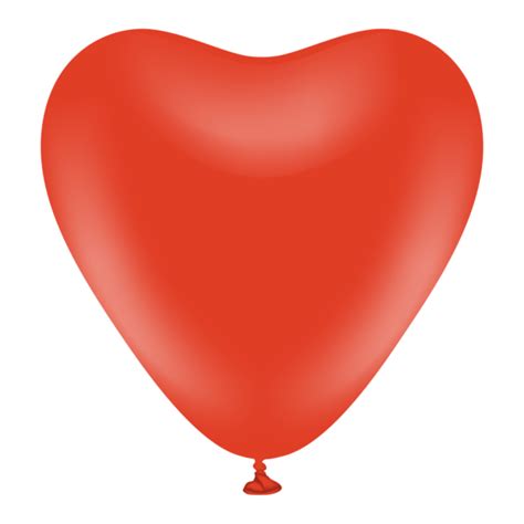 Kalisan 12 Standard Latex Heart Red Mc Party Wholesale