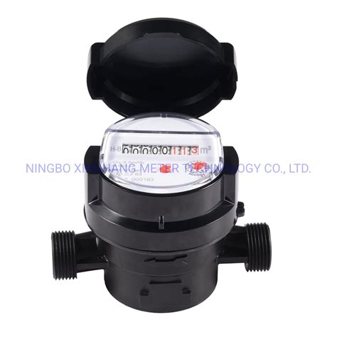 Single Jet Nylon Plastic Water Meter Class B Class C R China