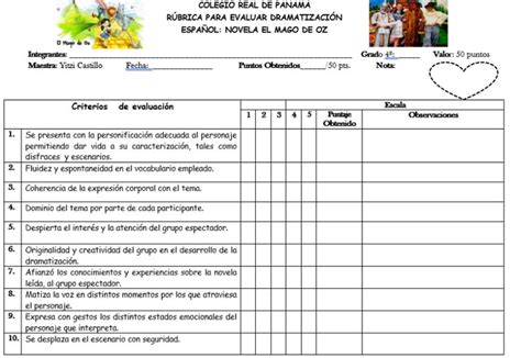 Rúbricas para evaluar los productos de la novela Rúbricas Ficha de