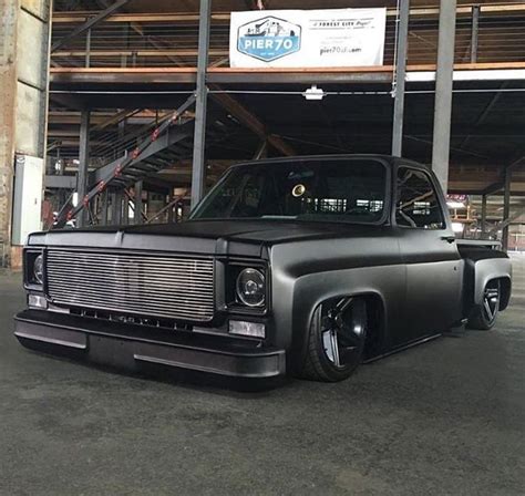 Slammed Squarebody Chevy Trucks C10 Chevy Truck Custom Trucks