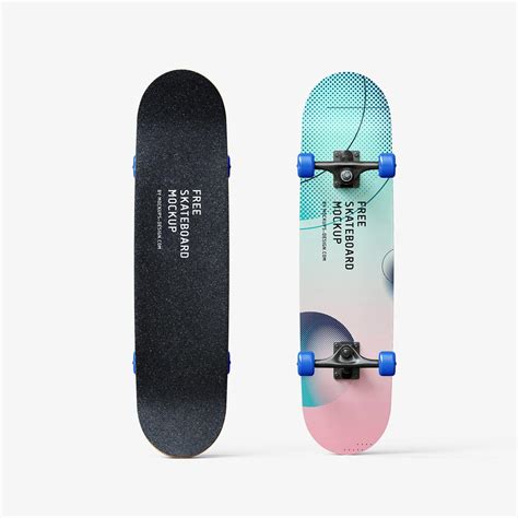 Free Skateboard Mockup Psd Free Psd Templates