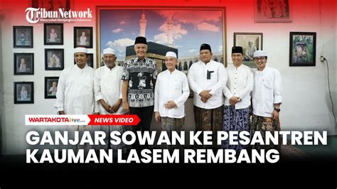 Ganjar Kunjungi Pesantren Kauman Lasem Kagumi Ponpes Di Tengah Pecinan