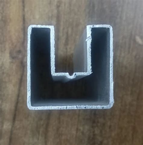mm top aluminum glass channel shape  shape  rs kg