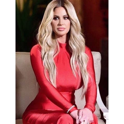 Good Long Blonde Kim Zolciak The Vs Hair Debate Post