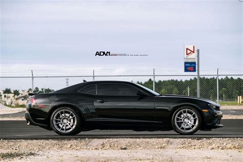 Super Clean All-black Chevy Camaro SS fitted With ADV1 Custom Wheels ...