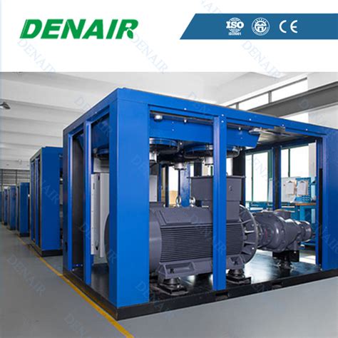 Denair Oilless Two Stage Rotary Screw Air High Pressure Compressors