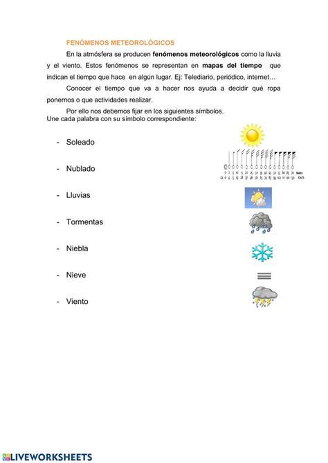 Tiempo Atmosferico Fenomenos Meteorologicos