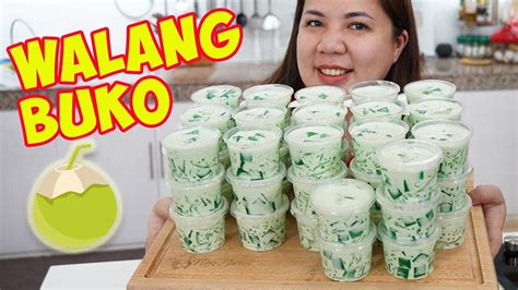 Buko Pandan Gulaman Recipe Pang Negosyo Buko Pandan Recipe Pandan