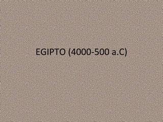 Egipto A Ppt