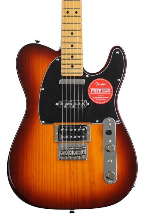 Fender Modern Player Telecaster Plus Honey Burst W Maple Fingerboard