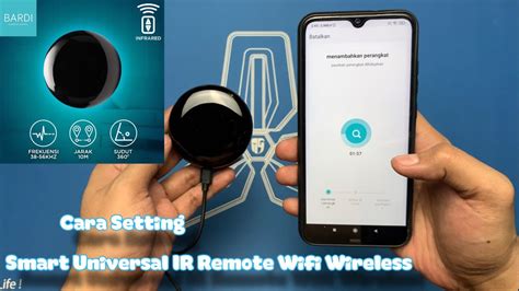 Smart Universal Ir Remote Wifi Wireless Iot For Home Automation Bardi