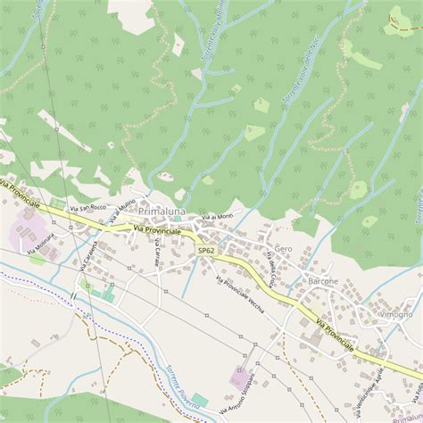 Mappa Locali Notturni Di Primaluna Lombardo Geosystems