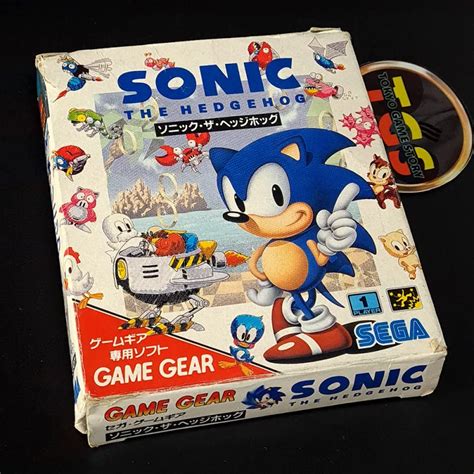 Sonic The Hedgehog Sega Game Gear Japan Sega Platform 1991 G 3307