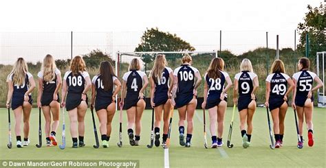 Lancashire Women S Hockey Team Strip Off For Cheeky Charity Calendar