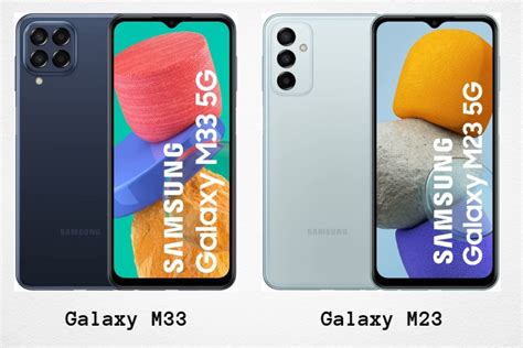 Samsung Galaxy M33 Vs Galaxy M23 Diferencias Precio Opinión Cual Es