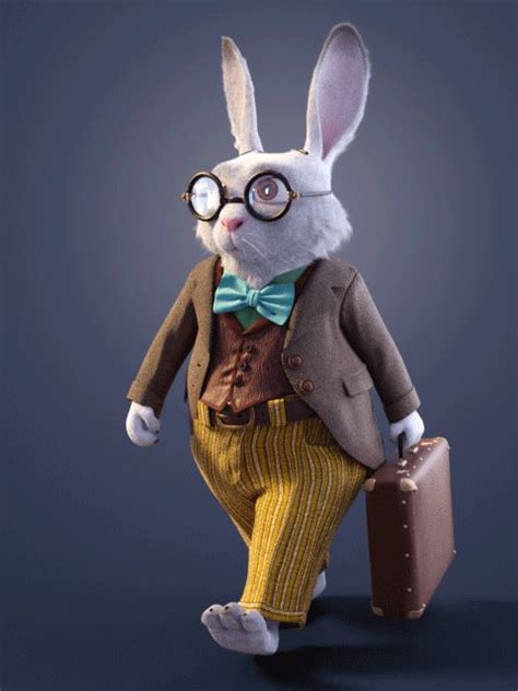 ArtStation Easter Bunny Egor Ilyin Easter Bunny Bunny Teddy Bear