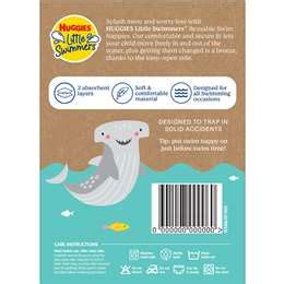 Huggies Little Swimmers Reusable Swim Nappies Large Each | Woolworths