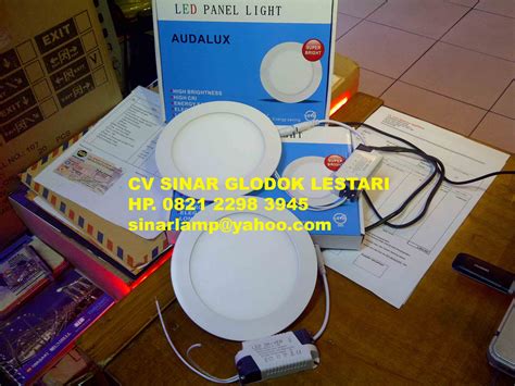 Downlight Led Panel W Audalux Super Bright Sinar Glodok Lestari