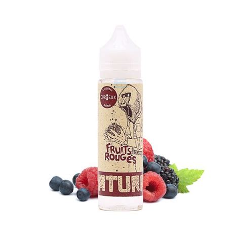 Fruits Rouges 50 Ml E Liquide Natural Par Curieux E Fumeur