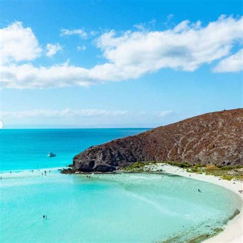 Playa Balandra Para So Natural En El Mar De Cort S