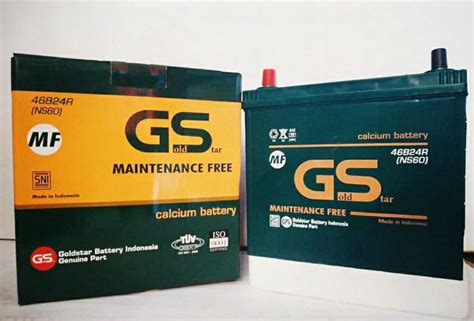 BATERAI AKI GS 34B19L MF KERING BISA COD Lazada Indonesia