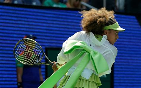 Naomi Osaka Turns Heads At Us Open With Bow Tiful Custom Uniform By