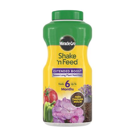 Miracle Gro Shake N Feed Extended Boost Fertilizer For Plants Lbs