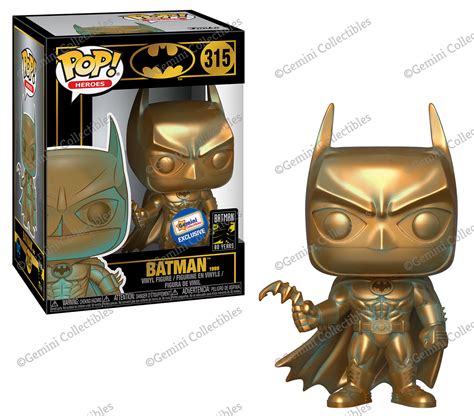 Funko POP! DC Comics Batman 80th Anniversary: Bronze Patina Batman ...