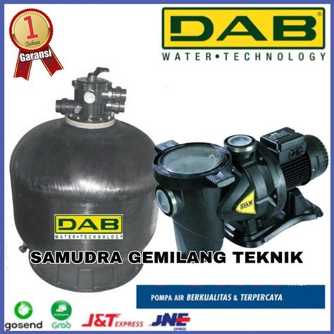 Jual POMPA KOLAM RENANG DAB 2 HP SAND FILTER DAB 28 IN PAKET KOLAM