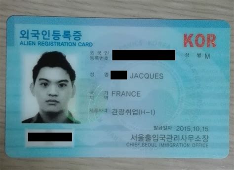 Alien Card En Corée Du Sud Comment Lobtenir The Korean Dream