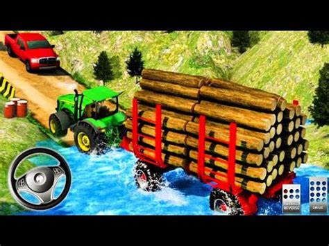 Tractor Trolleys Driving Simulator Cargo Tractor 3D Game Gamemax5012