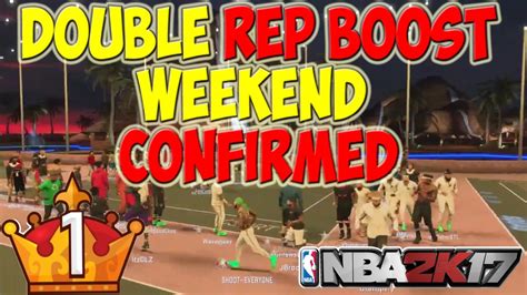 Double Rep Boost Weekend Confirmed Nba K Youtube