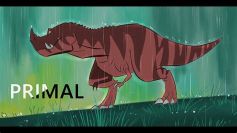 Genndy Tartakovsky S Primal Season 1 Drawing Alpha Tyrannosaurus YouTube