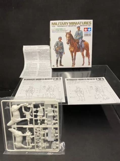 Tamiya German Wehrmacht Mounted Infantry Set Plastic Model Kit