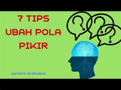 Motivasi Kata Kata Tips Ubah Pola Pikir Untuk Sukses Youtube