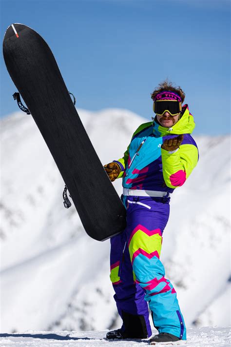 Retro One Piece Ski Suits By Shinesty