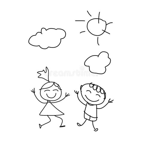 Happiness Drawing Stock Illustrations – 128,686 Happiness Drawing Stock ...