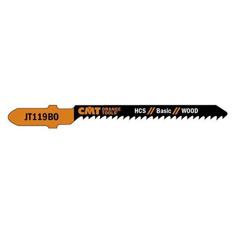 Lame De Scie Sauteuse JT119BO 5 CMT Orange Tool En Acier Au