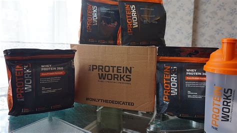 Whey Protein Review And Unboxing The Protein Works Youtube